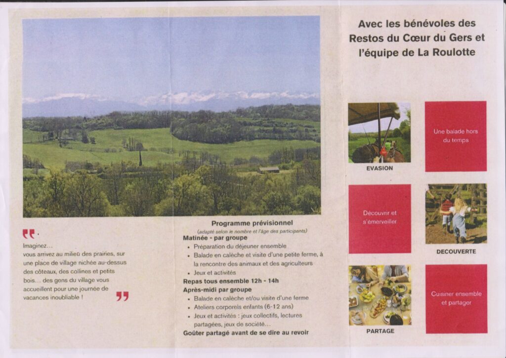 Journée détente à Monties